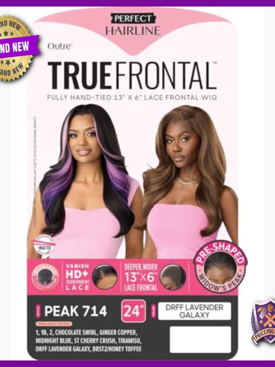 Human Hair Lace Front Wig 13x6 Glueless Heat Resistant Wavy main image 4